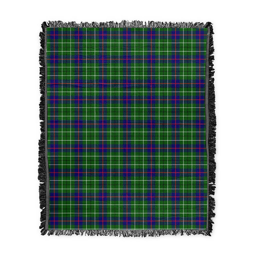 Scottish Tartan Duncan Modern Clan Woven Blanket Plaid Style