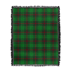 Scottish Tartan Fife District Clan Woven Blanket Plaid Style