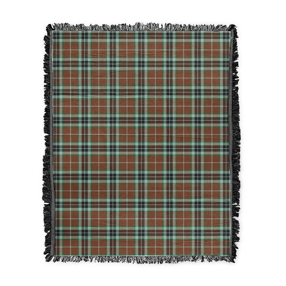 Scottish Tartan Thomson Hunting Modern Clan Woven Blanket Plaid Style