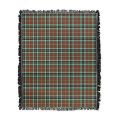 Scottish Tartan Thomson Hunting Modern Clan Woven Blanket Plaid Style