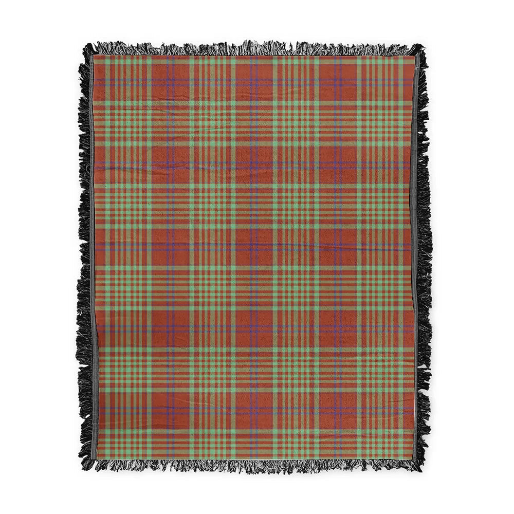 Scottish Tartan MacGillivray Hunting Ancient Clan Woven Blanket Plaid Style