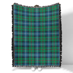 Scottish Tartan Urquhart Ancient Clan Woven Blanket Plaid Style