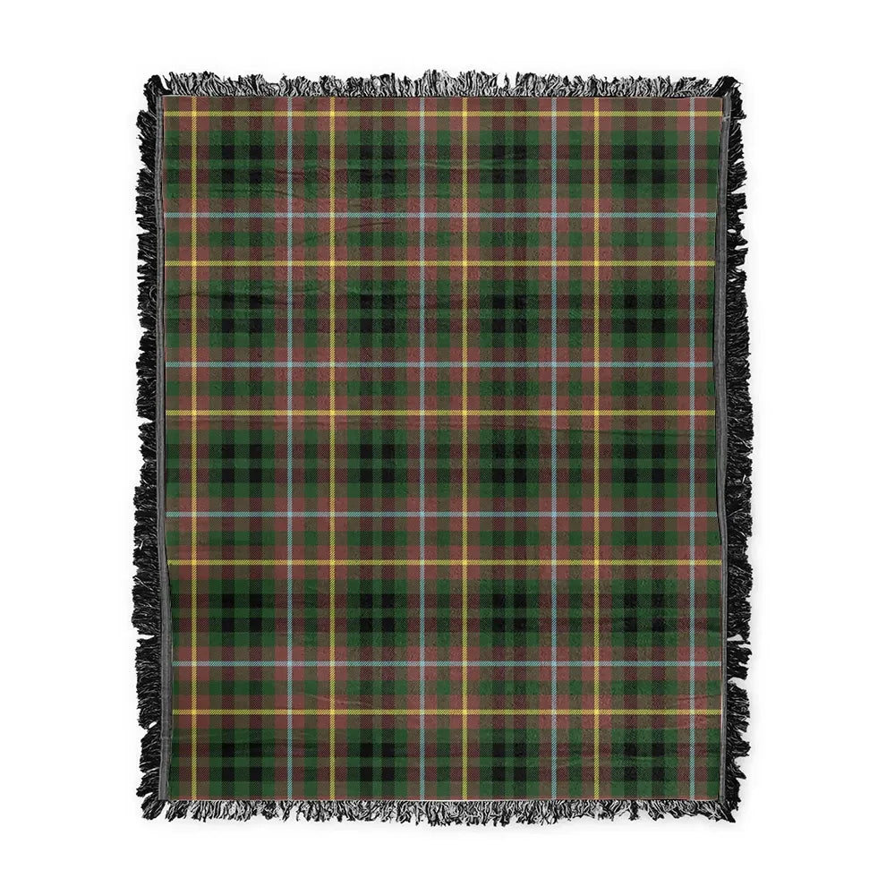 Scottish Tartan Buchanan Hunting Clan Woven Blanket Plaid Style
