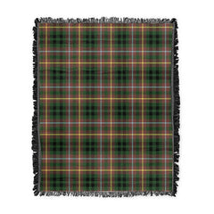 Scottish Tartan Buchanan Hunting Clan Woven Blanket Plaid Style