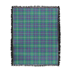 Scottish Tartan Inglis Ancient Clan Woven Blanket Plaid Style