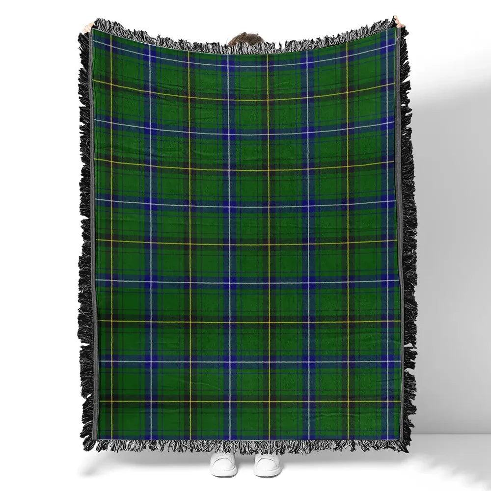 Scottish Tartan Henderson Modern Clan Woven Blanket Plaid Style