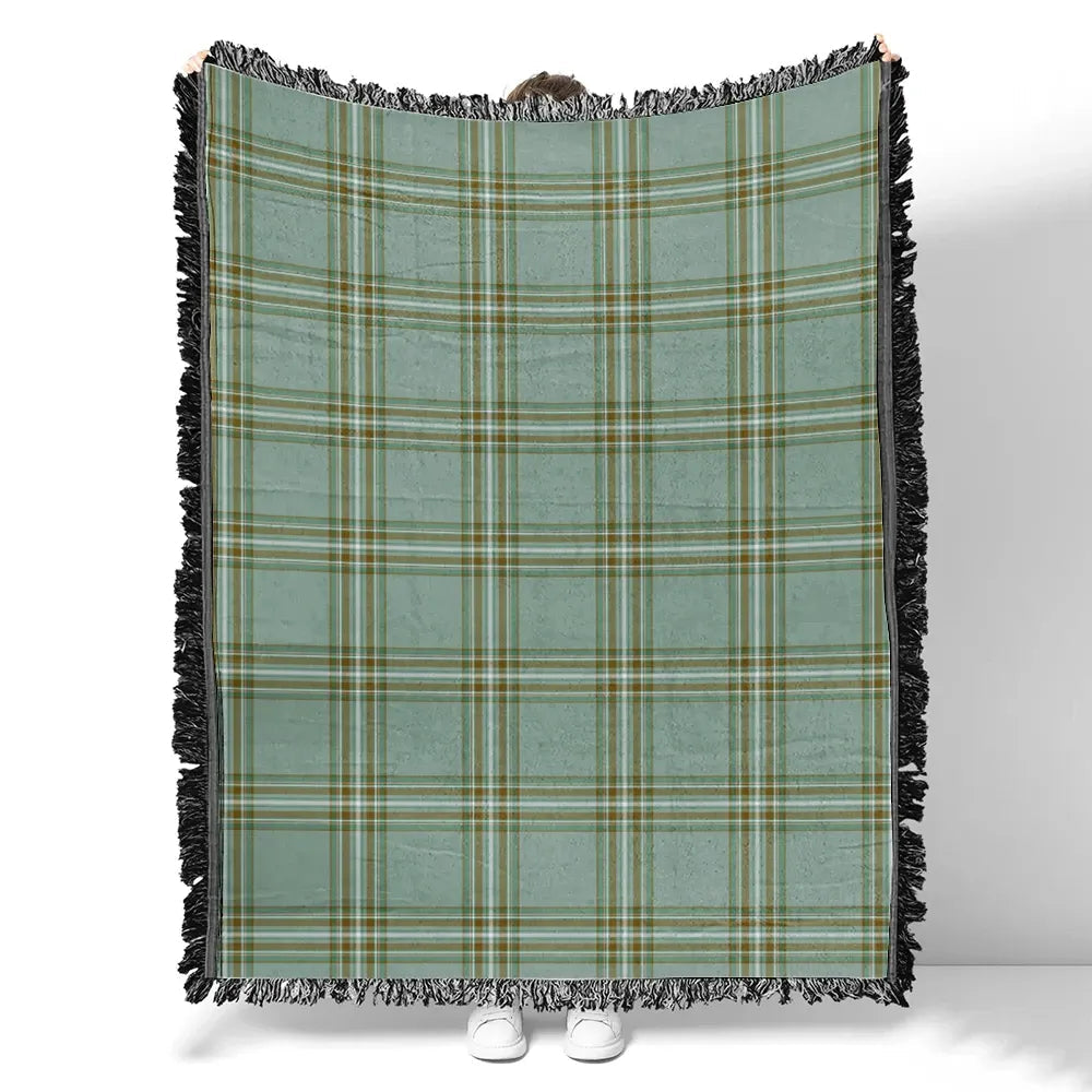 Scottish Tartan Kelly Dress Clan Woven Blanket Plaid Style