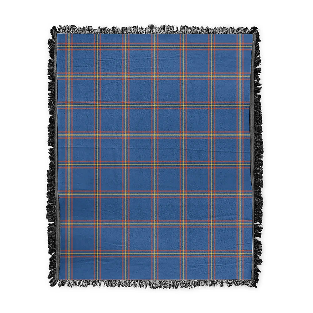 Scottish Tartan MacLaine of Loch Buie Hunting Ancient Clan Woven Blanket Plaid Style