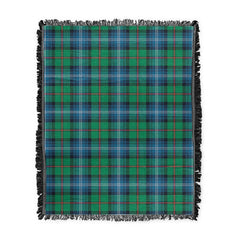 Scottish Tartan Urquhart Ancient Clan Woven Blanket Plaid Style