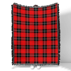 Scottish Tartan Ramsay Modern Clan Woven Blanket Plaid Style