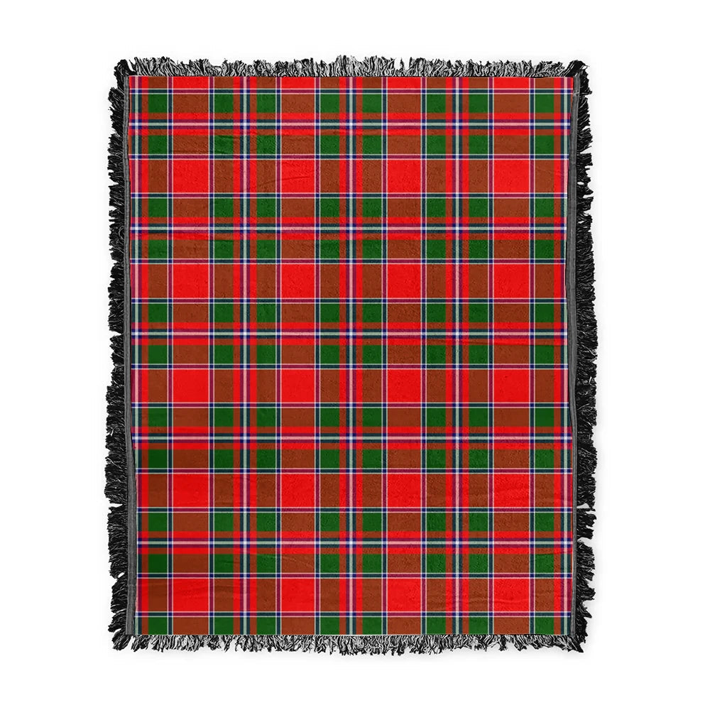 Scottish Tartan Spens Modern Clan Woven Blanket Plaid Style