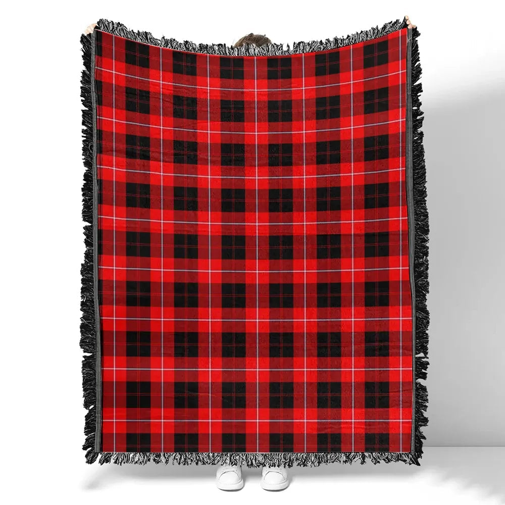 Scottish Tartan Cunningham Modern Clan Woven Blanket Plaid Style