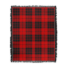 Scottish Tartan MacLeod of Raasay Clan Woven Blanket Plaid Style