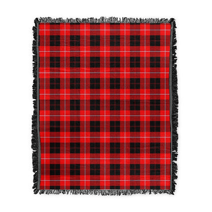 Scottish Tartan Cunningham Modern Clan Woven Blanket Plaid Style