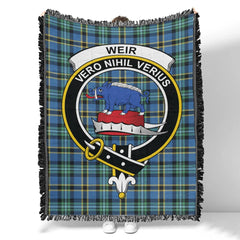 Scottish Tartan Watson Modern Clan Woven Blanket Crest Style