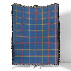 Scottish Tartan MacLaine of Loch Buie Hunting Ancient Clan Woven Blanket Plaid Style