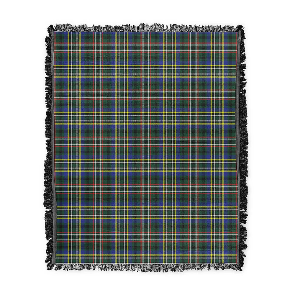 Scottish Tartan Scott Green Modern Clan Woven Blanket Plaid Style