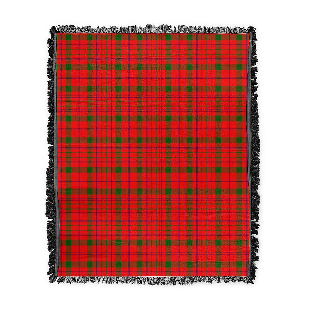 Scottish Tartan MacDonnell of Keppoch Modern Clan Woven Blanket Plaid Style