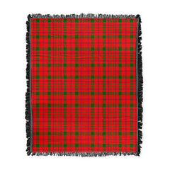 Scottish Tartan MacDonnell of Keppoch Modern Clan Woven Blanket Plaid Style