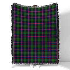 Scottish Tartan Urquhart Modern Clan Woven Blanket Plaid Style