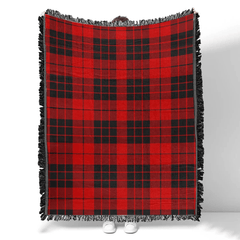 Scottish Tartan MacLeod of Raasay Clan Woven Blanket Plaid Style