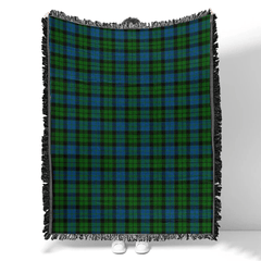 Scottish Tartan MacKay Modern Clan Woven Blanket Plaid Style