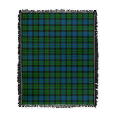 Scottish Tartan MacKay Modern Clan Woven Blanket Plaid Style