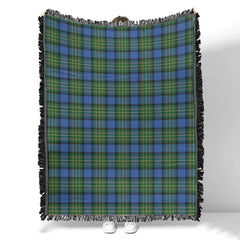 Scottish Tartan MacLaren Ancient Clan Woven Blanket Plaid Style