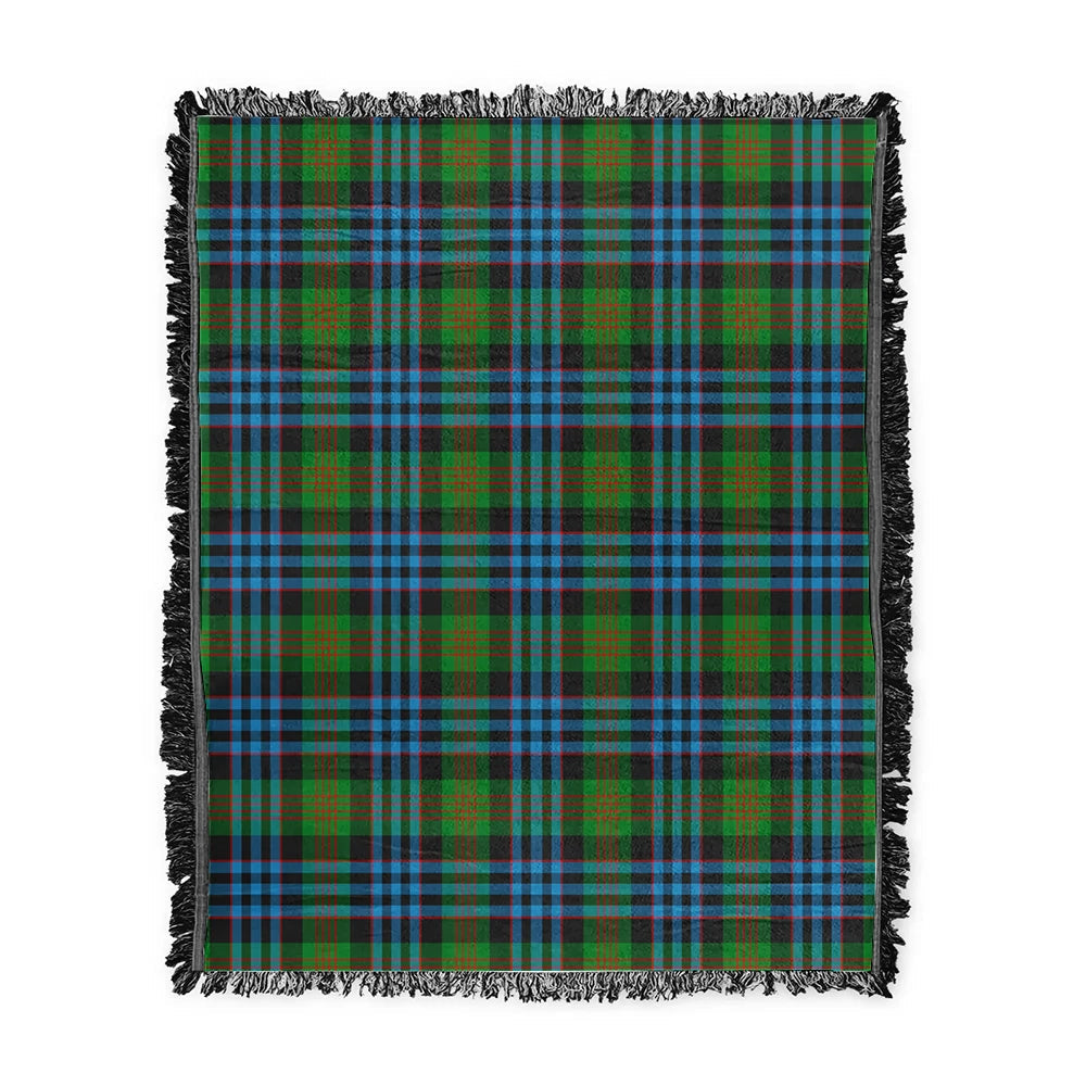 Scottish Tartan Newlands of Lauriston Clan Woven Blanket Plaid Style