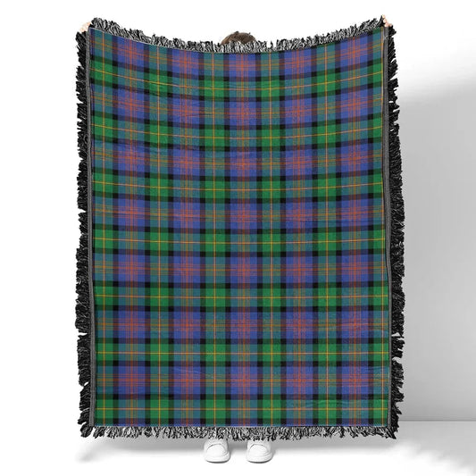 Scottish Tartan Logan Ancient Clan Woven Blanket Plaid Style