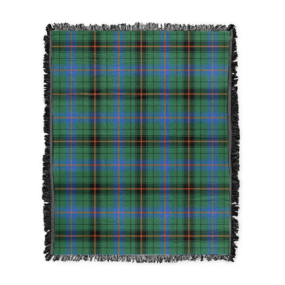 Scottish Tartan Davidson Ancient Clan Woven Blanket Plaid Style