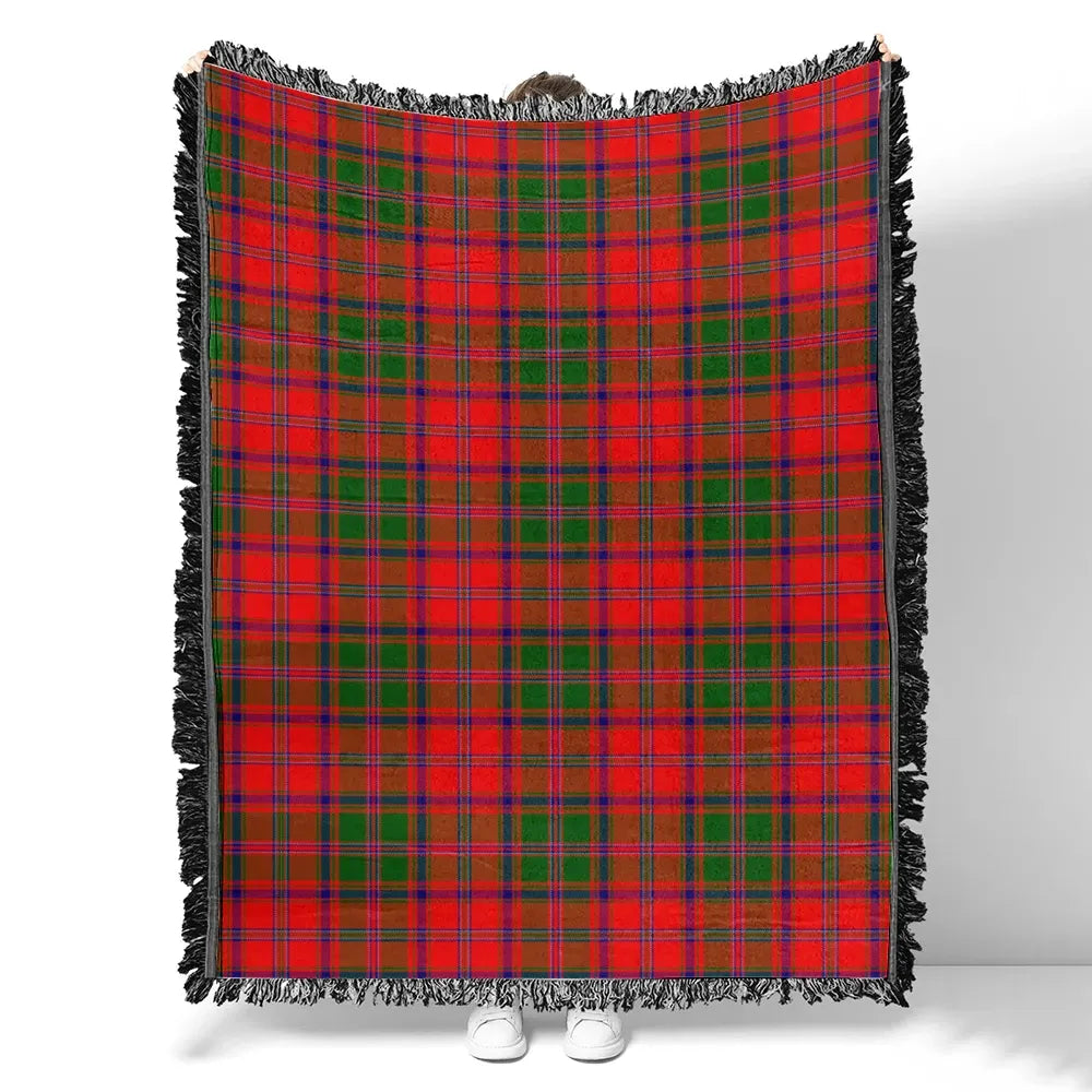 Scottish Tartan Stewart of Appin Modern Clan Woven Blanket Plaid Style