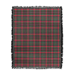 Scottish Tartan Cumming Hunting Modern Clan Woven Blanket Plaid Style