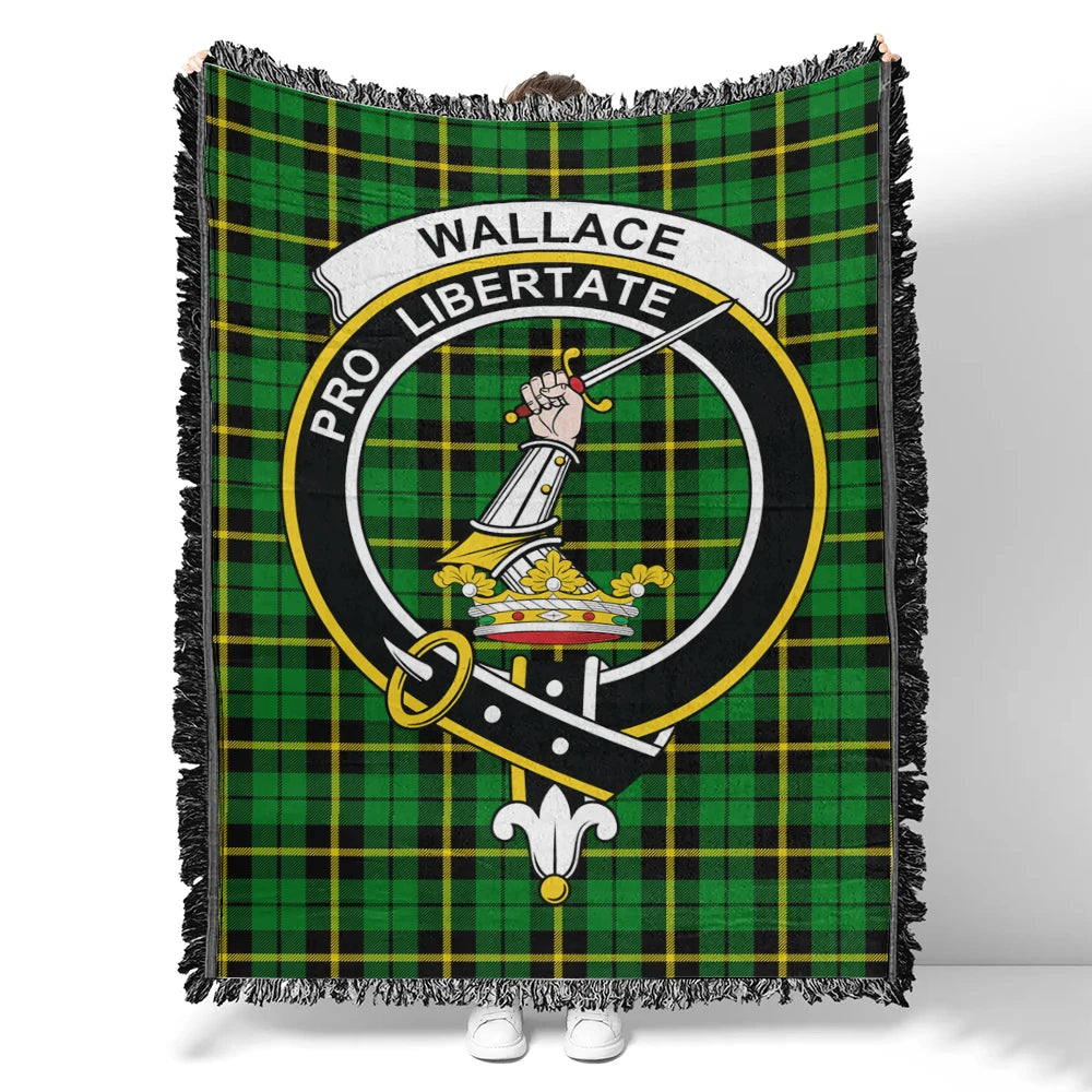 Scottish Tartan Urquhart Modern Clan Woven Blanket Crest Style