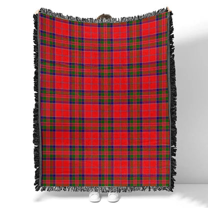 Scottish Tartan MacGillivray Modern Clan Woven Blanket Plaid Style