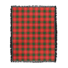 Scottish Tartan MacFie Clan Woven Blanket Plaid Style