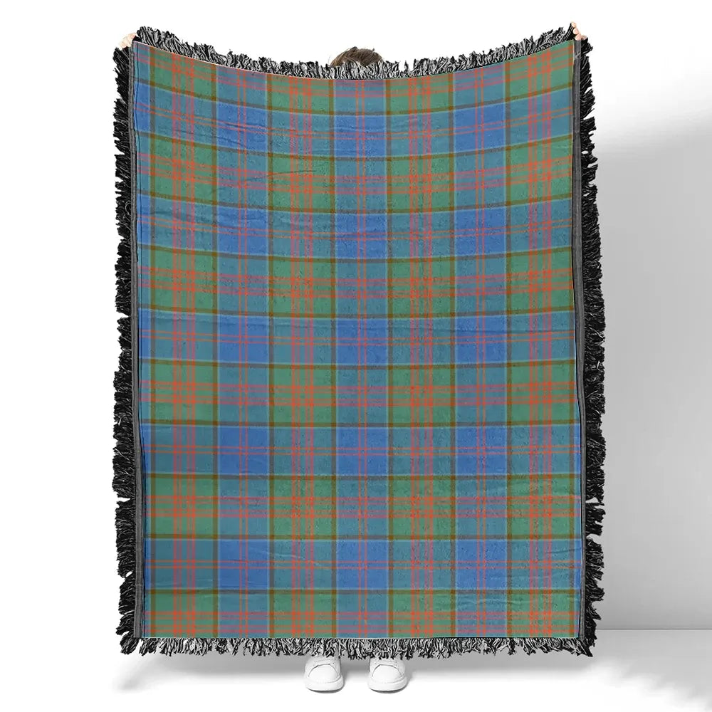 Scottish Tartan Stewart of Appin Hunting Ancient Clan Woven Blanket Plaid Style