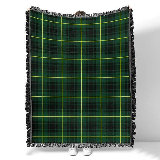 Scottish Tartan MacArthur Modern Clan Woven Blanket Plaid Style