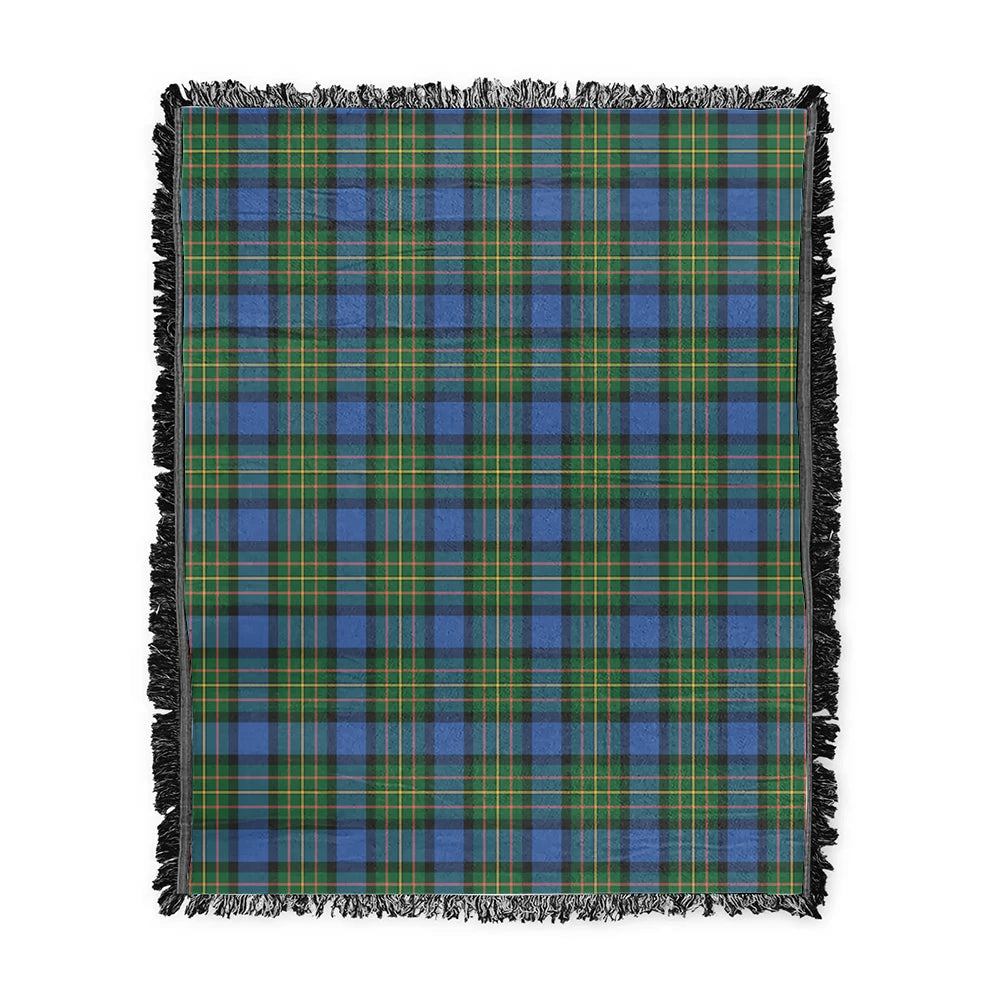 Scottish Tartan MacLaren Ancient Clan Woven Blanket Plaid Style