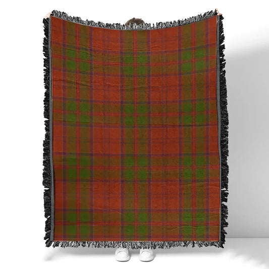 Scottish Tartan Drummond Clan Clan Woven Blanket Plaid Style