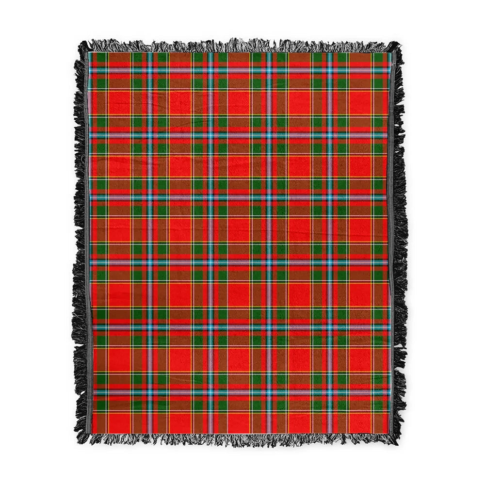 Scottish Tartan Drummond of Perth Clan Woven Blanket Plaid Style