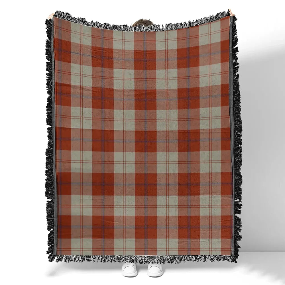 Scottish Tartan Davidson Dress Dancers Clan Woven Blanket Plaid Style