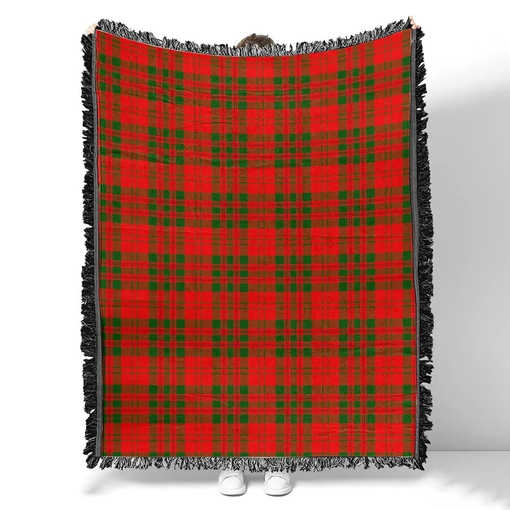 Scottish Tartan Livingstone Modern Clan Woven Blanket Plaid Style