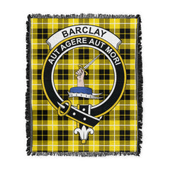 Scottish Tartan Barclay Dress Modern Clan Woven Blanket Crest Style