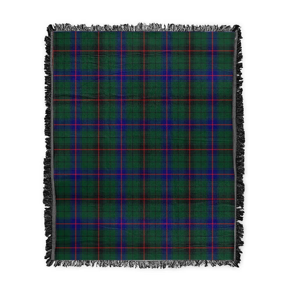 Scottish Tartan Davidson Modern Clan Woven Blanket Plaid Style