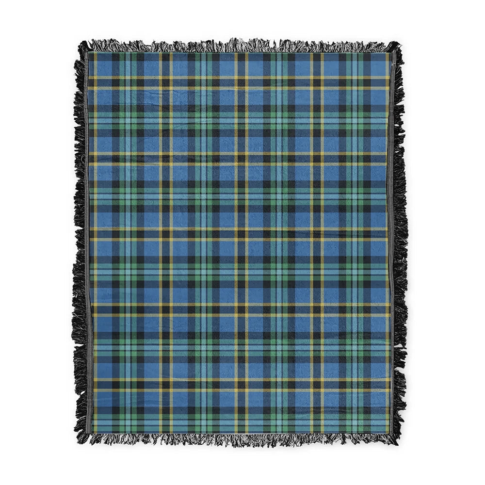 Scottish Tartan Weir Ancient Clan Woven Blanket Plaid Style