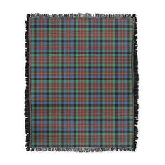 Scottish Tartan MacDuff Hunting Ancient Clan Woven Blanket Plaid Style