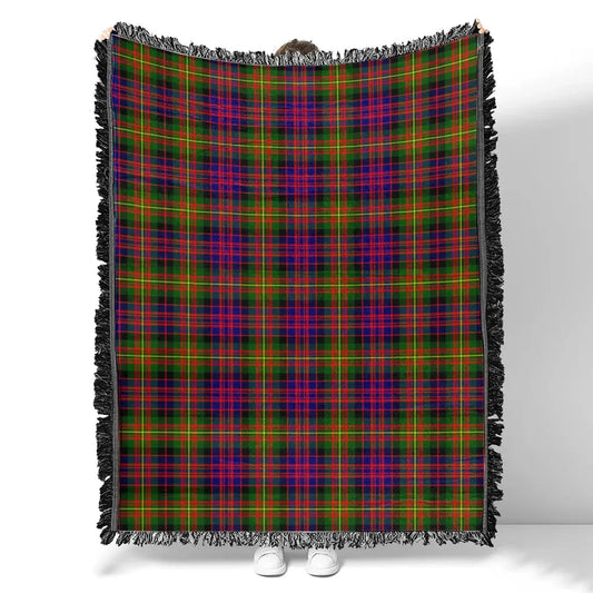 Scottish Tartan Carnegie Modern Clan Woven Blanket Plaid Style