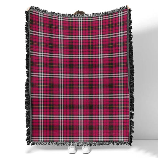 Scottish Tartan Little Clan Woven Blanket Plaid Style