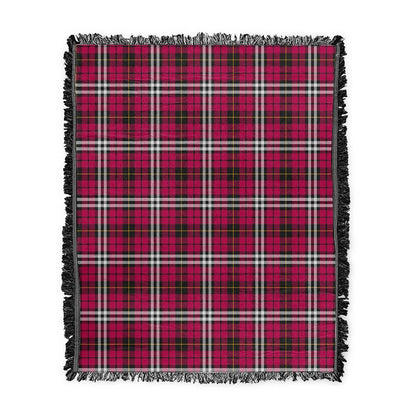 Scottish Tartan Little Clan Woven Blanket Plaid Style